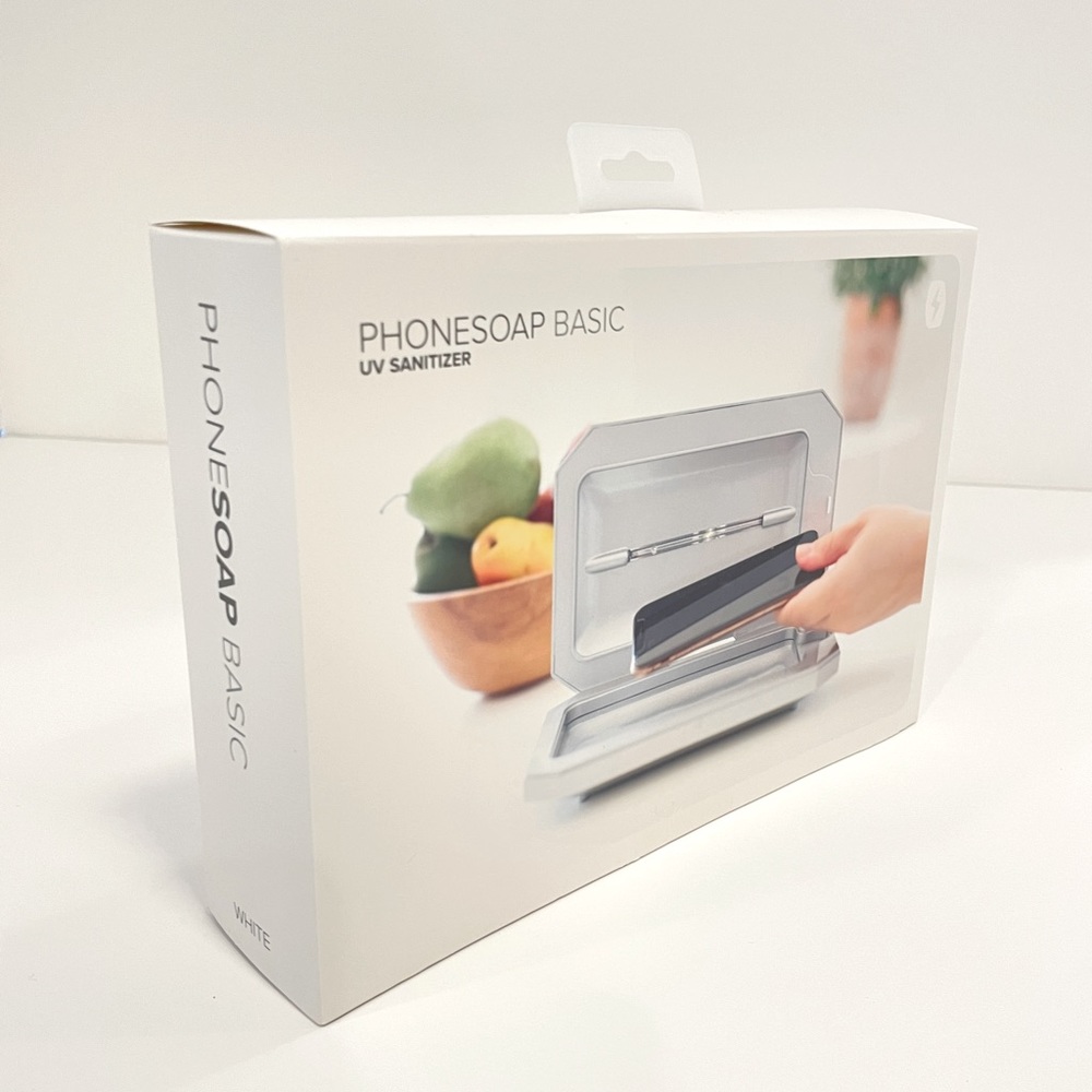 White PhoneSoap - UV Sanitizer